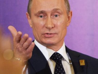 Vladimir Putin, presidente ruso.