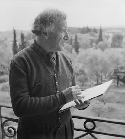 El artista Marc Chagall.