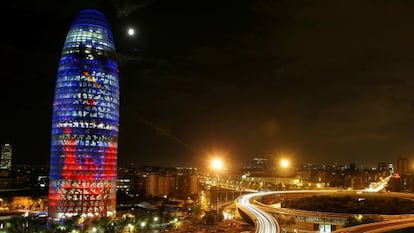 La Torre Agbar de Barcelona, escenario de uno de los 'Hechos reales' de Storify.