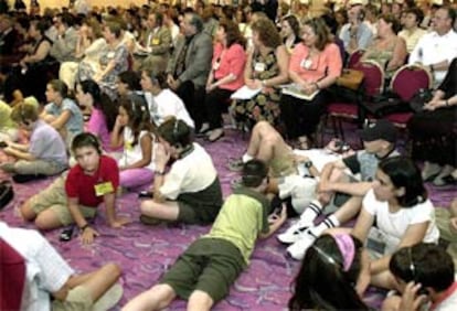 Participantes en el Congreso Internacional de Niños Superdotados celebrado en Barcelona el pasado año.