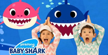 Imagen promocional del video Baby Shark.