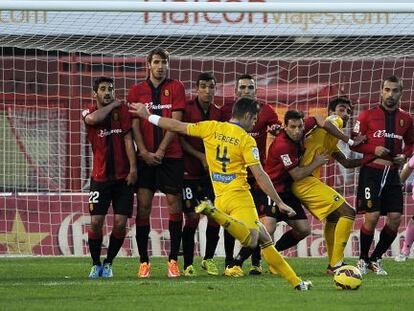 El golazo de falta de Verd&eacute;s al Mallorca.