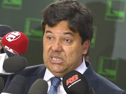 Ministro em entrevista