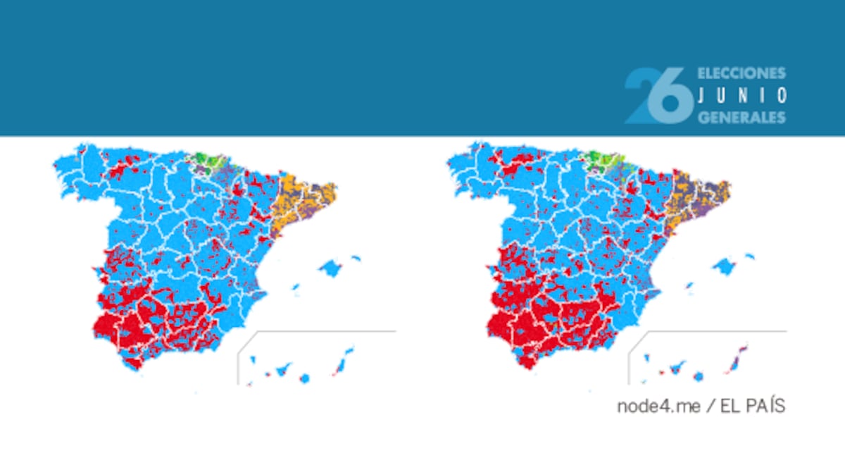 Mapa electoral de los resultados de las elecciones generales 2016 ...