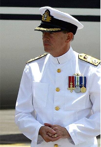 David White, el pasado junio, durante una recepción oficial.