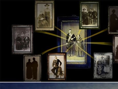 Fotogramas de la exposición <i>Espejos en la niebla</i>, de Basilio Martín Patino.