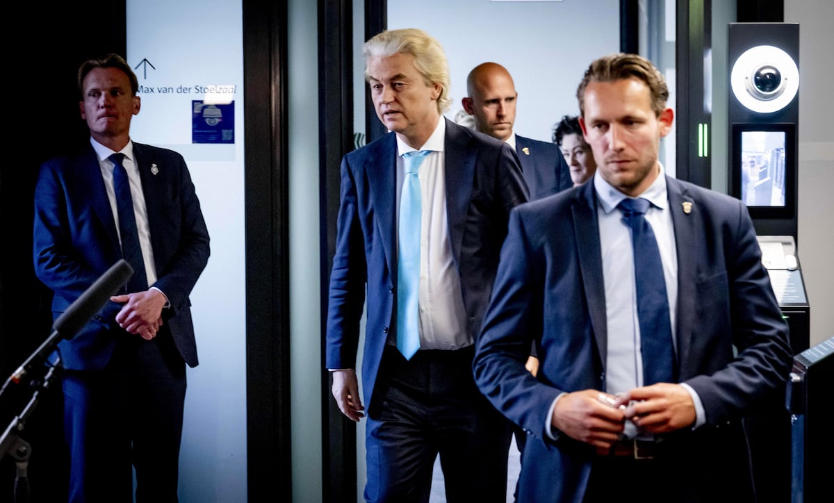 The right-wing coalition of the Netherlands led by the ultra Geert Wilders agrees on the composition of the new Government