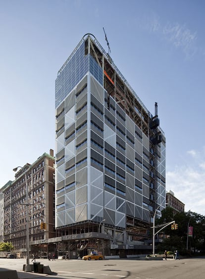 Pabellón proyectado en Nueva York por Rafael Moneo.