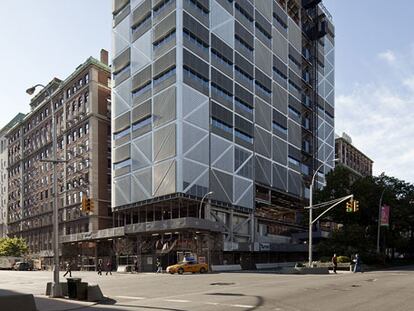 Pabellón proyectado en Nueva York por Rafael Moneo.