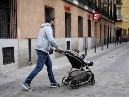 Baja por maternidad, Madrid.