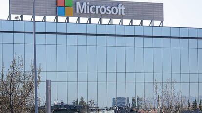 Sede española de Microsoft en La Finca Business Park en Pozuelo de Alarcón, Madrid. 