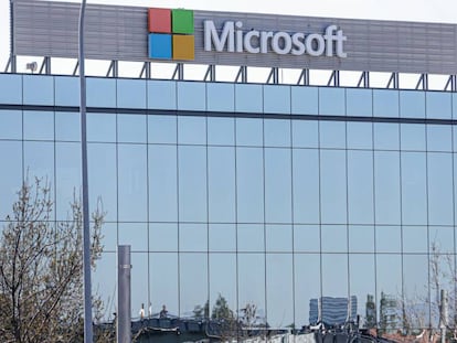 Sede española de Microsoft en La Finca Business Park en Pozuelo de Alarcón, Madrid. 