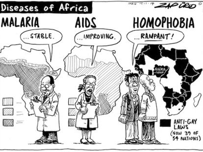 Un mal año para los homosexuales africanos