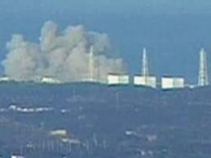 Explosión en la planta nuclear de Fukushima en Japón, tras el terremoto