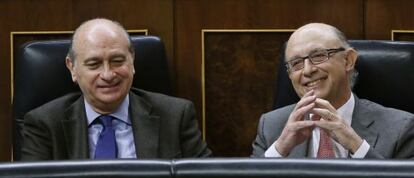 Fernández Díaz i Montoro, al Congrés.