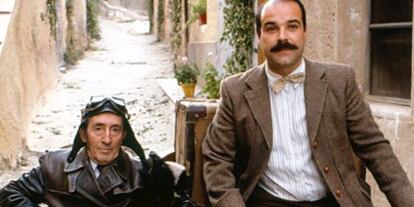 Luis Ciges y Antonio Resines, en 'Amanece que no es poco'.