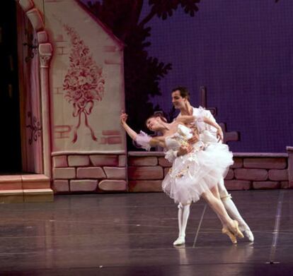 Un momento de la actuación del Cuban Classical Ballet of Miami