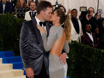 Tom Brady y Gisele Bundchen.