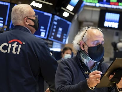 Operadores de la Bolsa de Nueva York