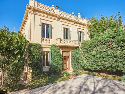 Vivienda de lujo en Barcelona, con siete habitaciones y una gran parcela.