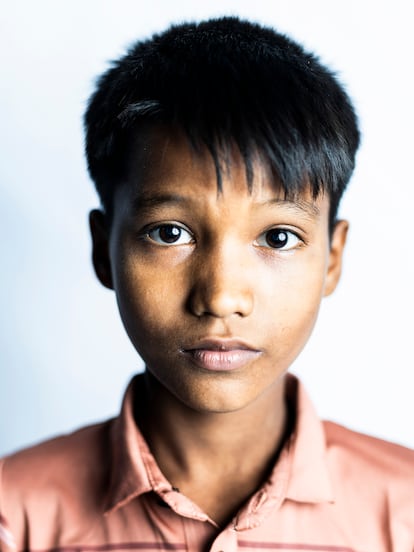 Mohammad, 9 años.