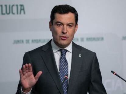 El presidente de la Junta de Andalucía reclama 1.350 millones de euros al Gobierno central