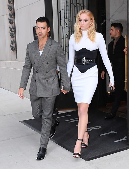 Joe Jonas y Sophie Turner.