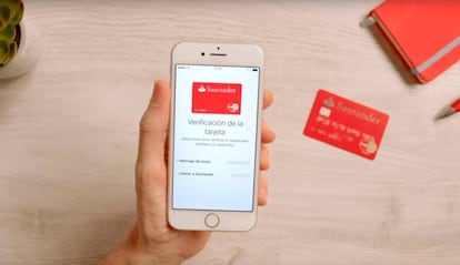 Santander pago con el móvil