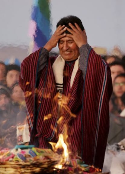 Evo Morales, presidente de Bolivia.