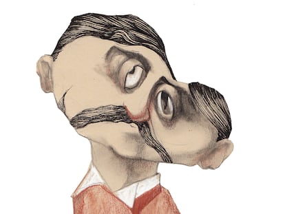 Marcel Proust, visto por Sciamarella.