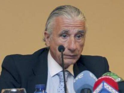 El presidente de la Confederación de Empresarios de Pontevedra, José Manuel Fernández Alvariño (i). EFE/Archivo