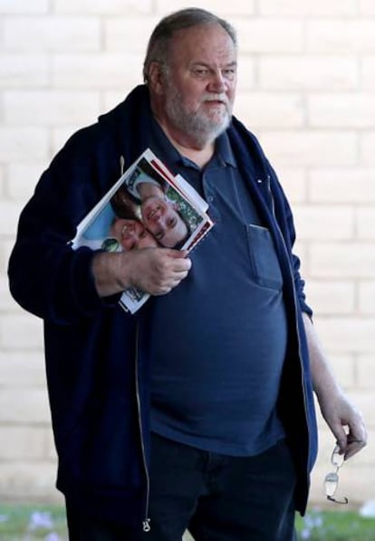 Thomas Markle en mayo en California.