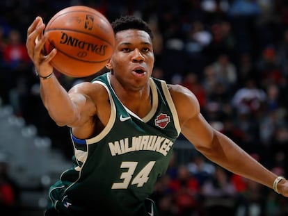 Giannis Antetokounmpo.