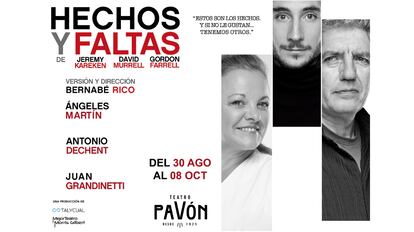 'Hechos y Faltas' en Teatro Pavón (Madrid)