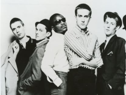 Imagen de la banda brit&aacute;nica The Specials a principio de la d&eacute;cada de los ochenta.