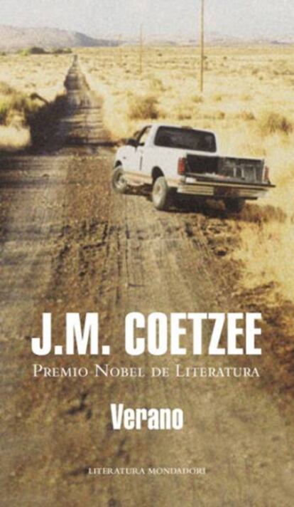 Portada de la novela 'Verano', de J.M. Coetzee.