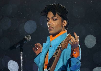 Prince, en la Super Bowl de 2007.