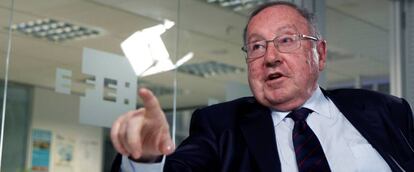El presidente de la Cámara de Comercio de España, José Luis Bonet,.