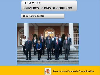 El Gobierno se vende