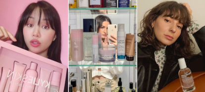 De izquierda a derecha: imágenes de @michellephan, @glossier y @alyssainthecity