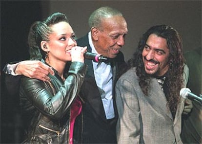 Alicia Keys, el miércoles en Madrid, con Bebo Valdés y El Cigala.