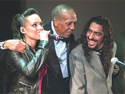 Alicia Keys, el miércoles en Madrid, con Bebo Valdés y El Cigala.