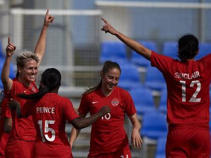 Canadá, en un amistoso ante Nigeria en Pinatar Arena.