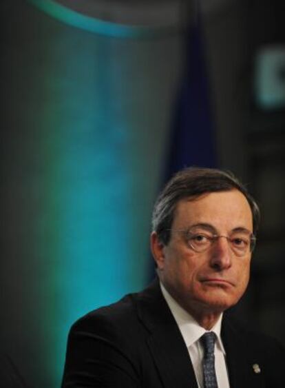 El presidente del Banco Central Europeo, Mario Draghi