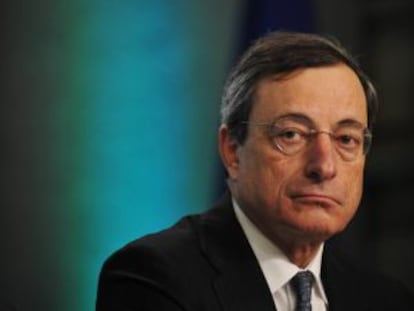 El presidente del Banco Central Europeo, Mario Draghi