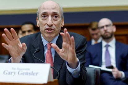 Gary Gensler, presidente de la SEC, en septiembre pasado en una comparecencia en el Senado.