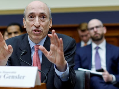 Gary Gensler, presidente de la SEC, en septiembre pasado en una comparecencia en el Senado.