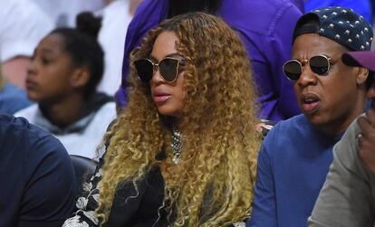 Beyonc&eacute; y Jay-Z, el pasado mes de mayo.