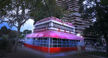 El bar quiosc La Pèrgola, a L'Albereda de València.