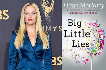 Reese Witherspoon - Big Little Lies (Liane Moriarty)

Pocas lecturas habrán cambiado la vida de alguna de estas 'celebrities' más que Big Little Lies la de Reese Witherspoon. A la intérprete le gustó tanto el libro que se hizo con los derechos. Años después, la adaptación es una de las indiscutibles series del año.